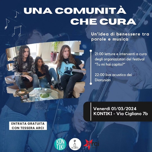 UNA COMUNITA’ CHE CURA
