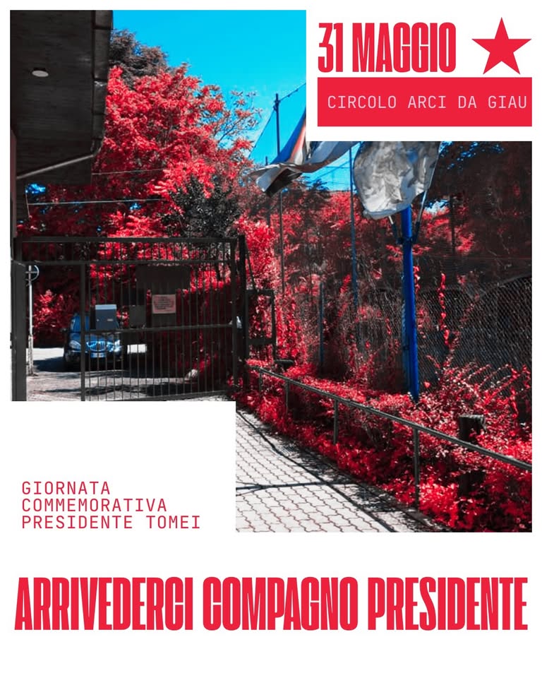 COMMEMORAZIONE FERNANDO TOMEI