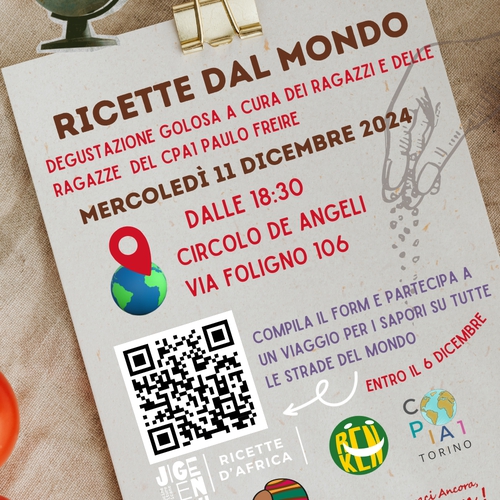 RICETTE DAL MONDO: degustazione