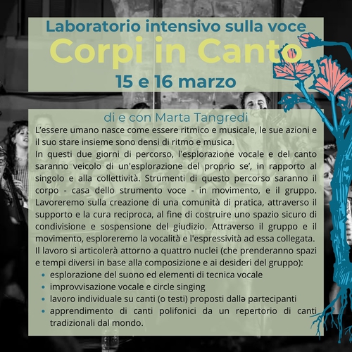 CORPI IN CANTO