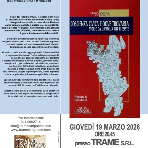 COSCIENZA CIVICA E DOVE TROVARLA Storie da un’Italia che r-esiste