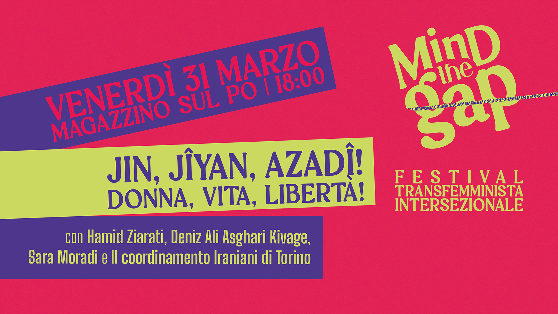 Jin, Jîyan, Azadî! Donna, Vita, Libertà!