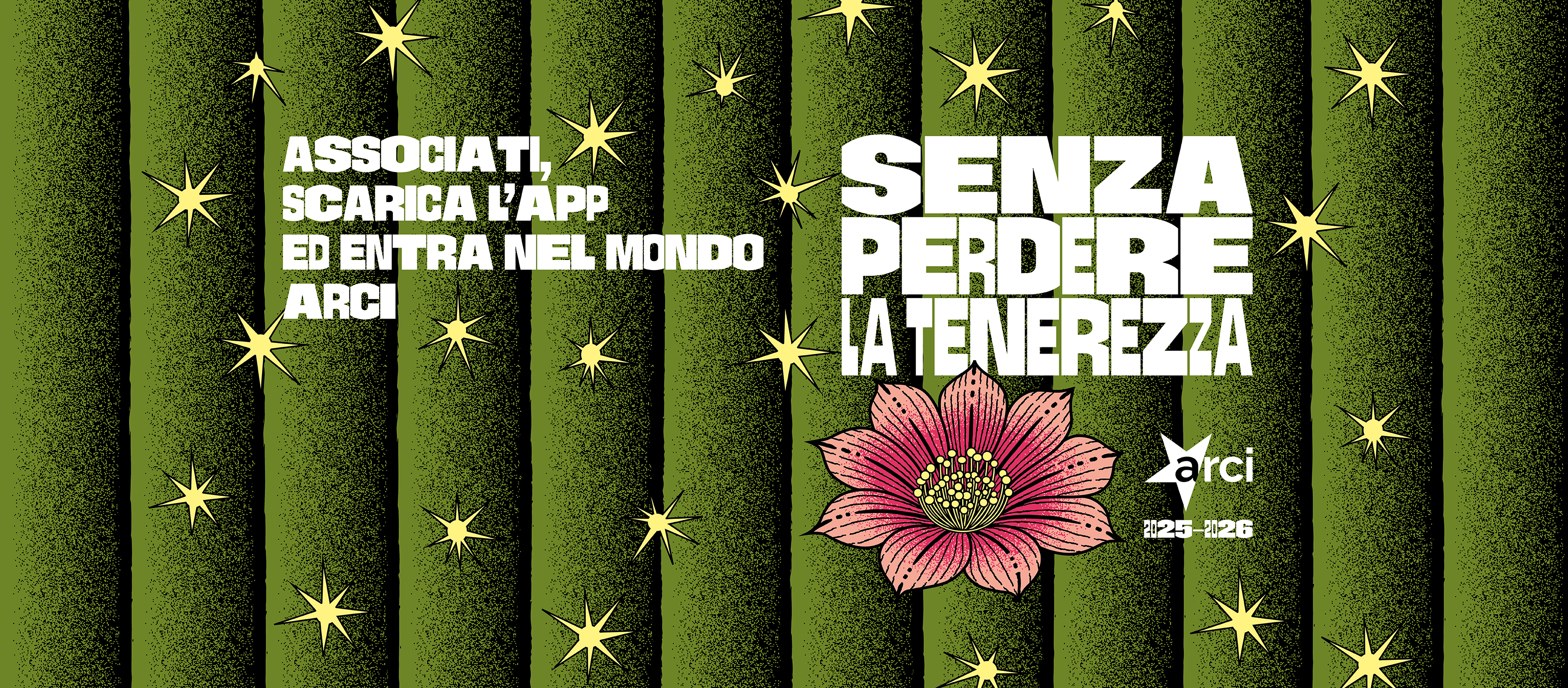 Senza perdere la tenerezza. Tesseramento 2025/26