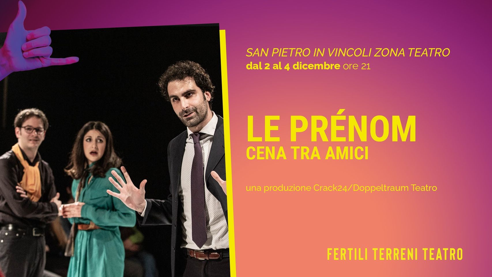 LE PRÉNOM. Cena tra amici | Stagione FTT