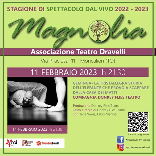 GEMINGA - LA TRISTALLEGRA STORIA DELL'ELEFANTE CHE PROVÒ A SCAPPARE DALLA CASA DEI MATTI
