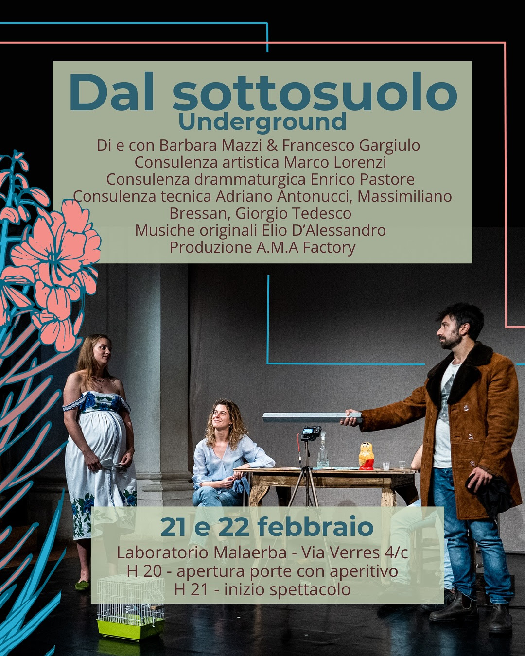 Ama factory, Sottosuolo