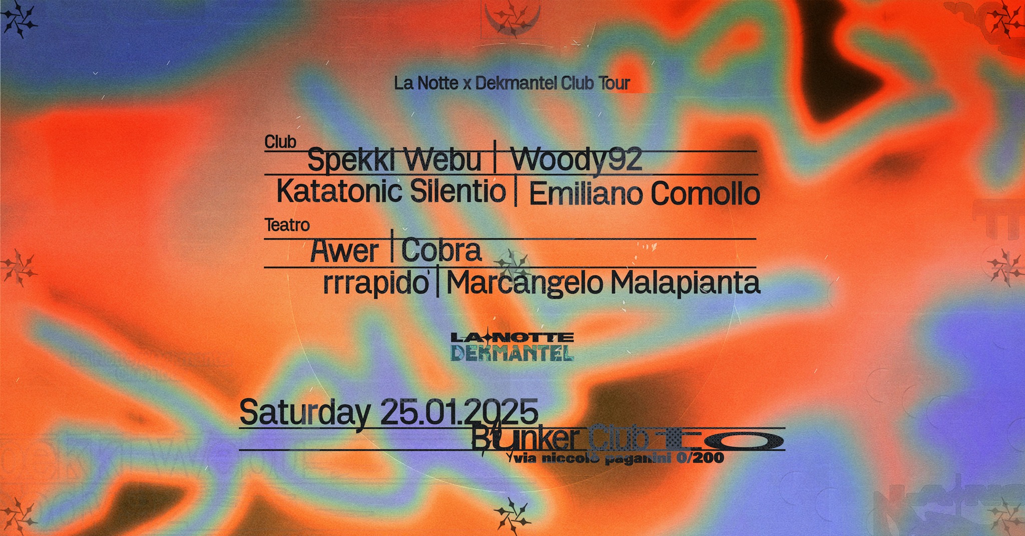 La Notte x Dekmantel Club Tour 2025