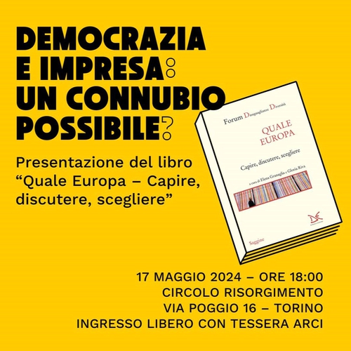 DEMOCRAZIA E IMPRESA: UN CONNUBIO POSSIBILE