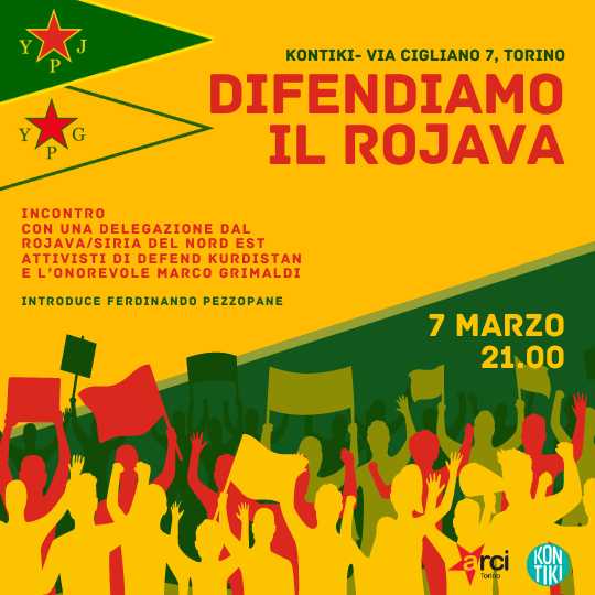 DIFENDIAMO IL ROJAVA