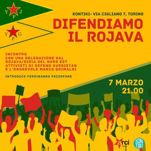 DIFENDIAMO IL ROJAVA