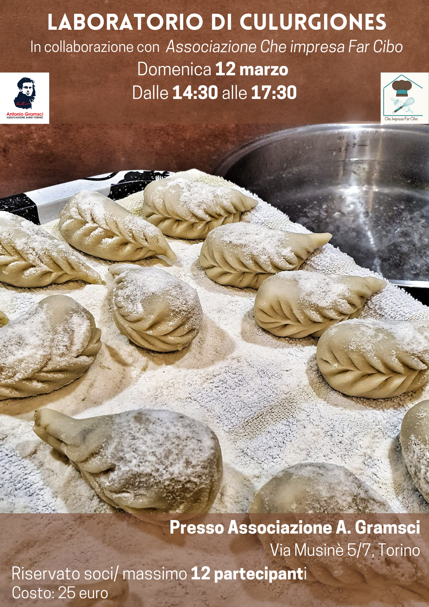 Laboratorio di culurgiones