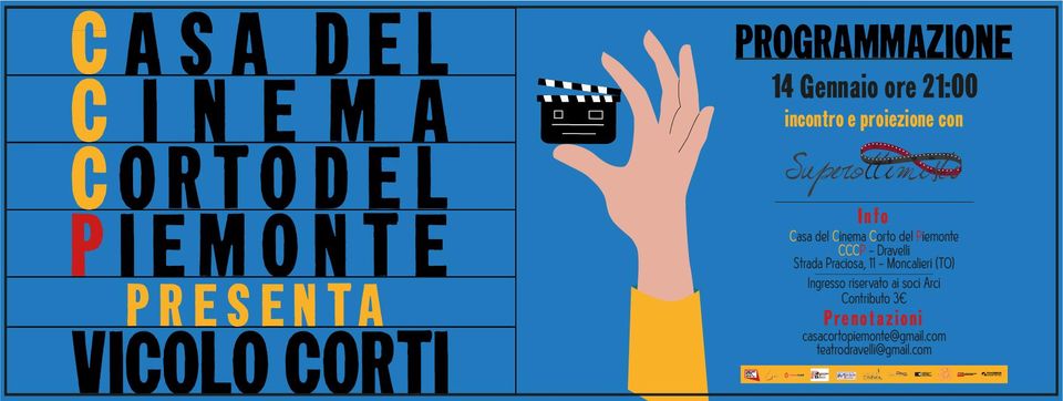 CCCP - Vicolo Corti | Proiezione con l'Archivio Superottimisti