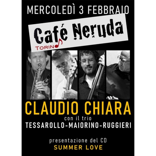 Claudio Chiara con il trio Tessarollo-Maiorino-Ruggieri Jazz