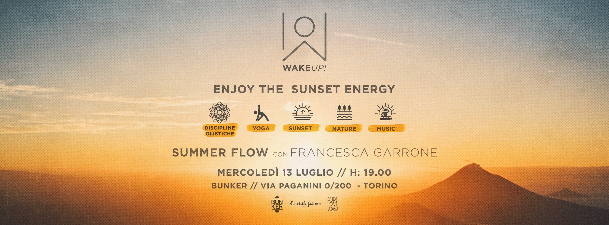 Wake up! Summer Flow con Francesca Garrone