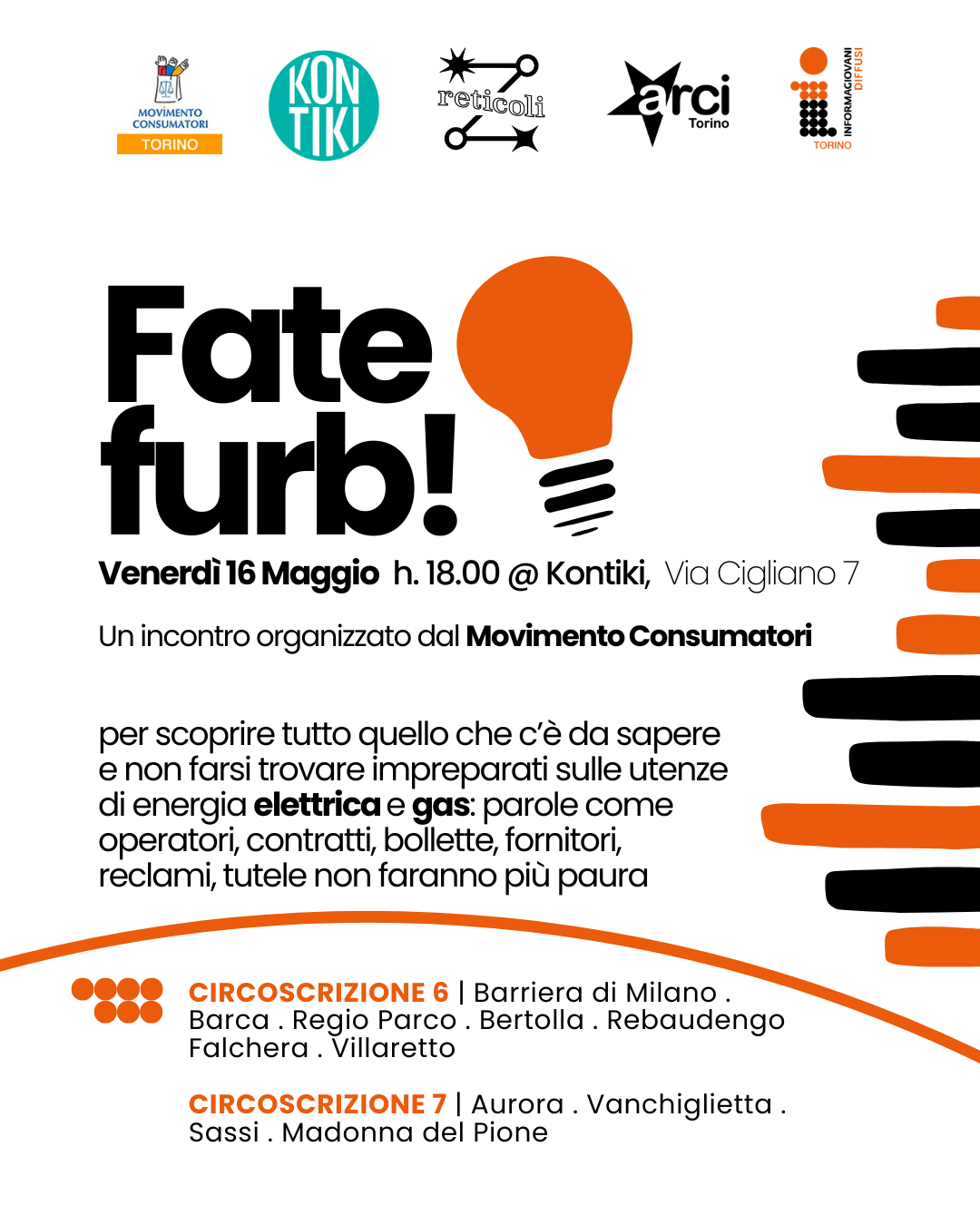 FATE FURB! - incontro organizzato dal movimento consumatori