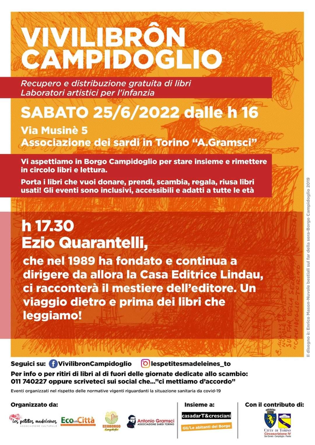 VIVILIBRON CAMPIDOGLIO. Recupero e distribuzione gratuita di libri