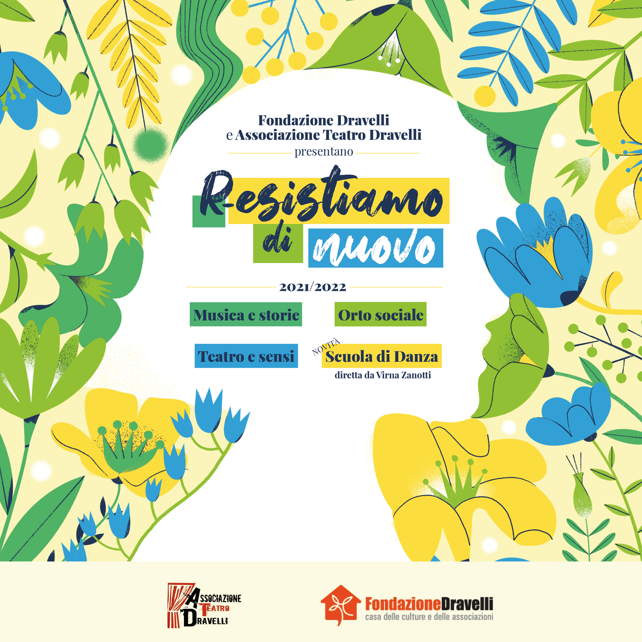 R-esistiamo di nuovo Festa di ripartenza della stagione 2021/22 al Circolo Dravelli