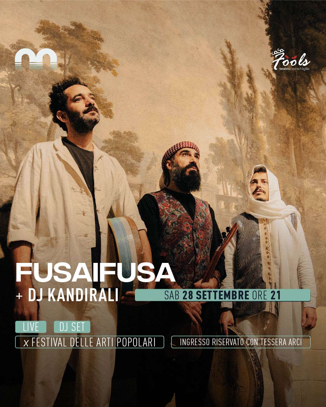FusaiFusa live + Dj Kandirali – Festival delle arti popolari