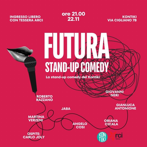 FUTURA. STAND-UP COMEDY