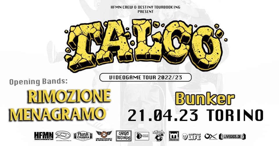 Talco "Videogame" Live