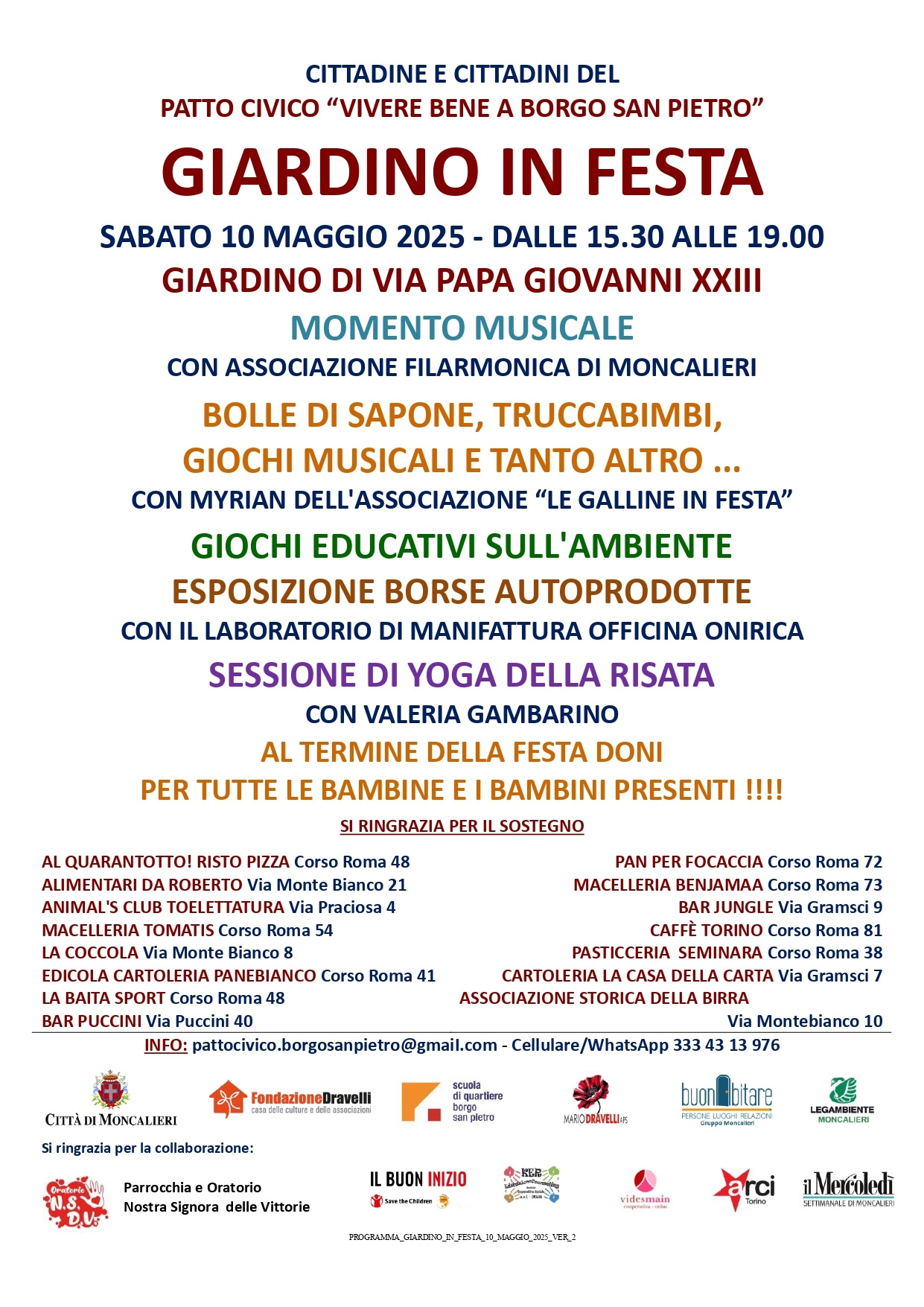 GIARDINO IN FESTA