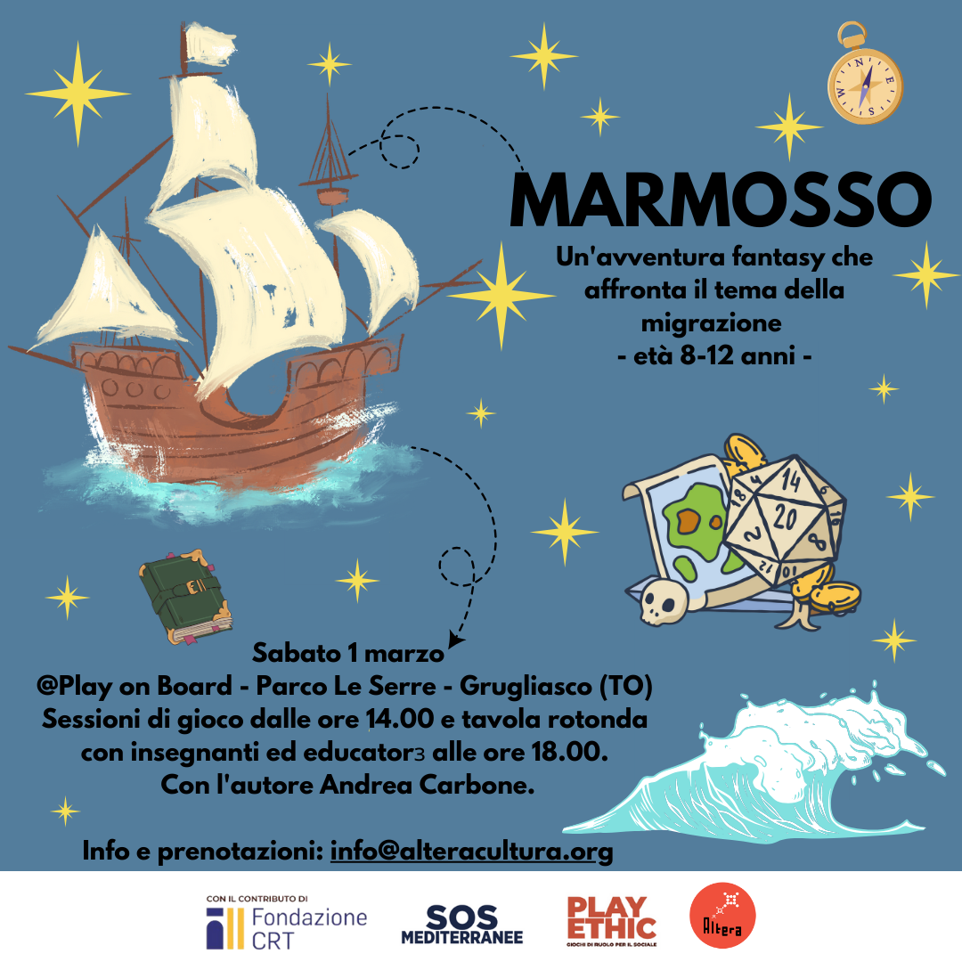 Play Ethic a Play on Board. Gioco di ruolo per bambinɜ