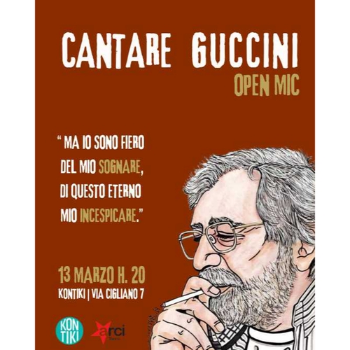 Cantare Guccini al Kontiki 