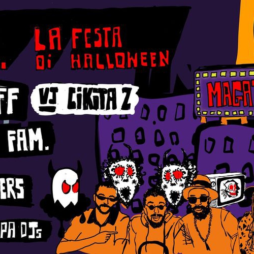 Hallowen ai Mrazzi con dj Gruff e tanti altri mostri