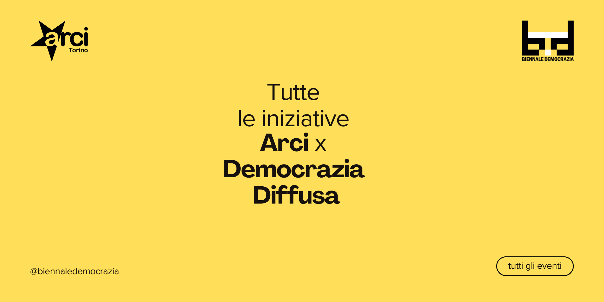 DEMOCRAZIA DIFFUSA: la rete Arci a Biennale Democrazia
