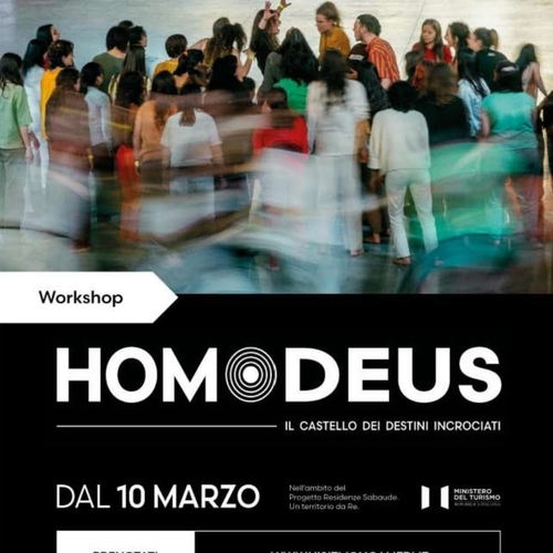 HOMO DEUS MONCALIERI Il castello dei destini incrociati  Incontri nel borgo