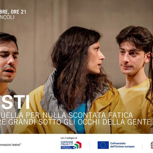 I GIUSTI (o anche) quella per nulla scontata fatica di diventare grandi sotto gli occhi della gente