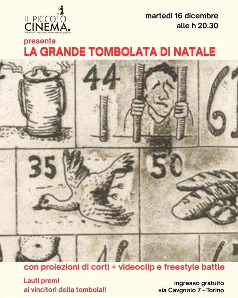 La Grande Tombolata di Natale + Corti e videoclip musicali