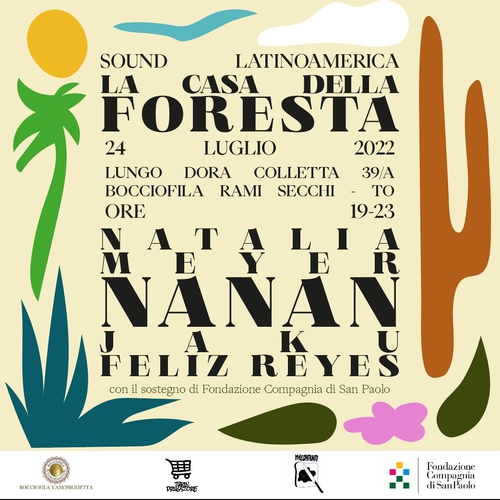 La Casa Della Foresta: Natalia Meyer, Jaku Feliz Reyes, Nanan in concerto