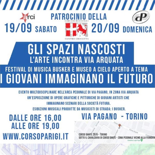 Gli Spazi Nascosti - L'arte incontra via Arquata (a cura del Circolo Corso Parigi APS)