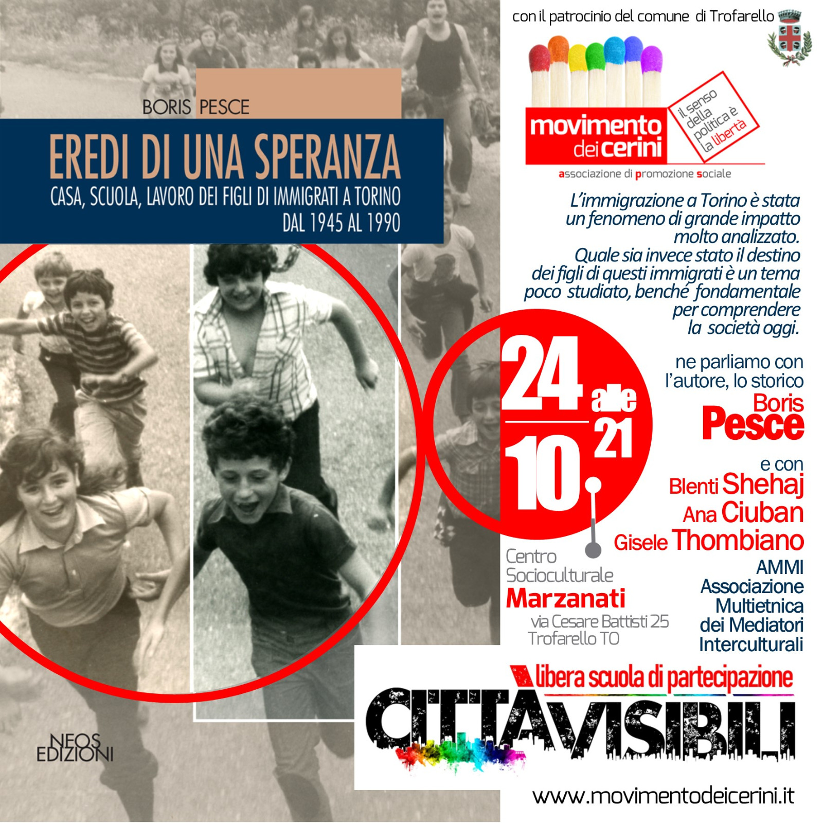 EREDI DIVERSI DI UNA STESSA SPERANZA