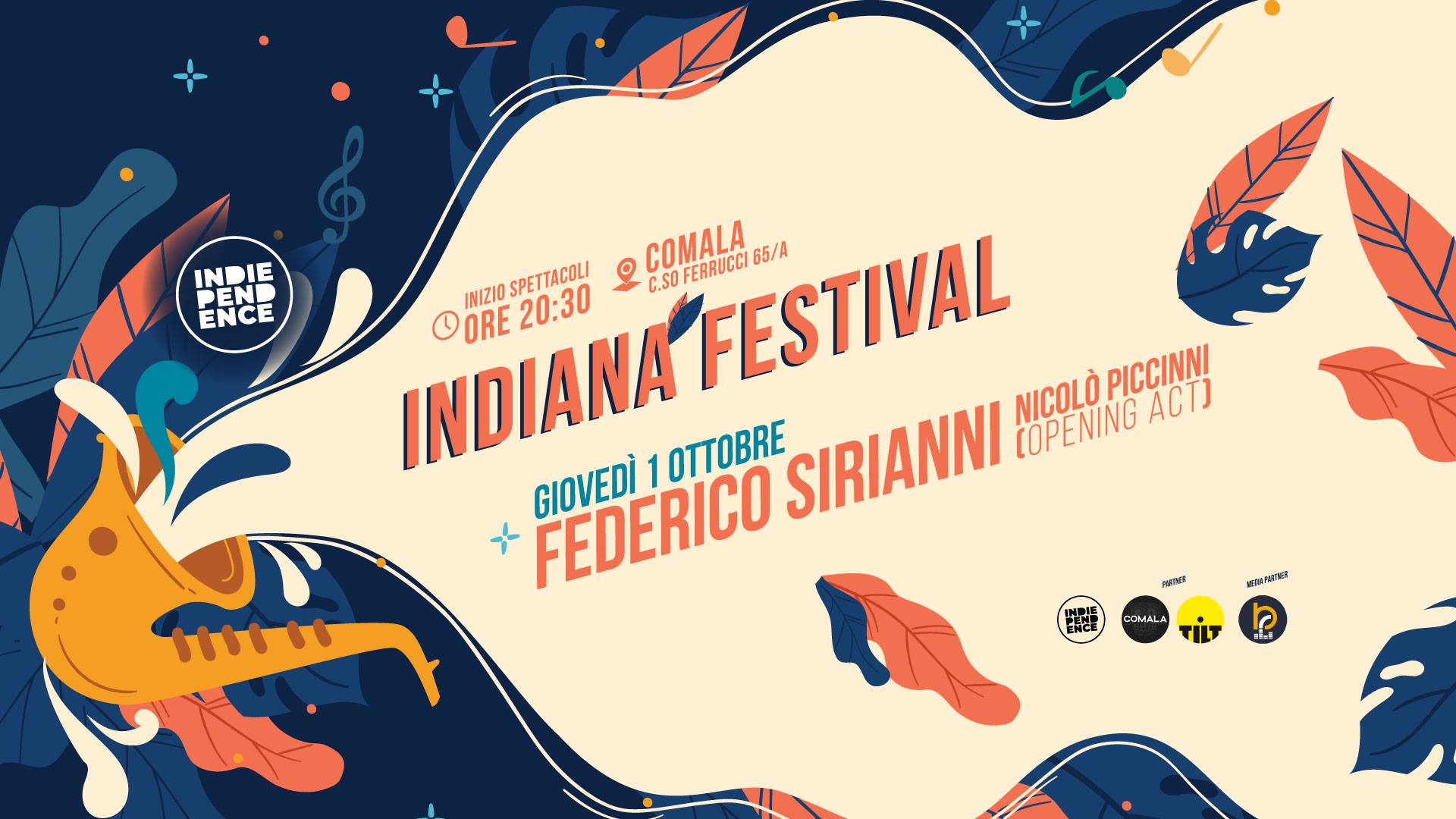 IndianaFestival #1 | Federico Sirianni (op. Piccinni)
