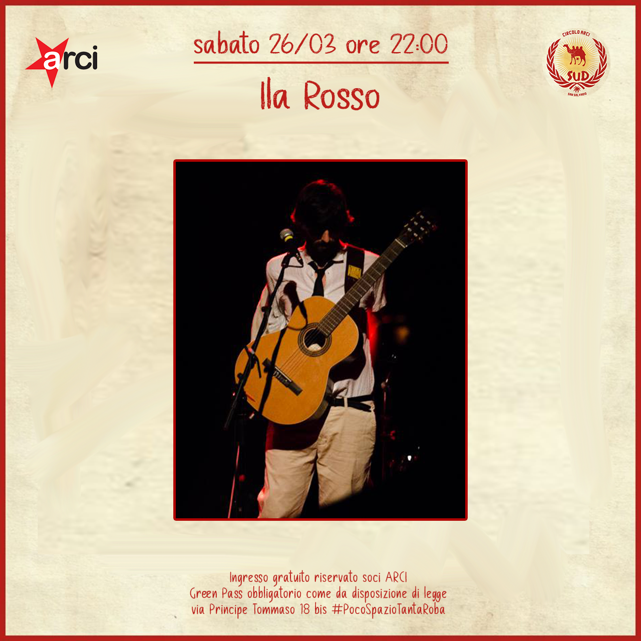 Ila Rosso live @Circolo Sud