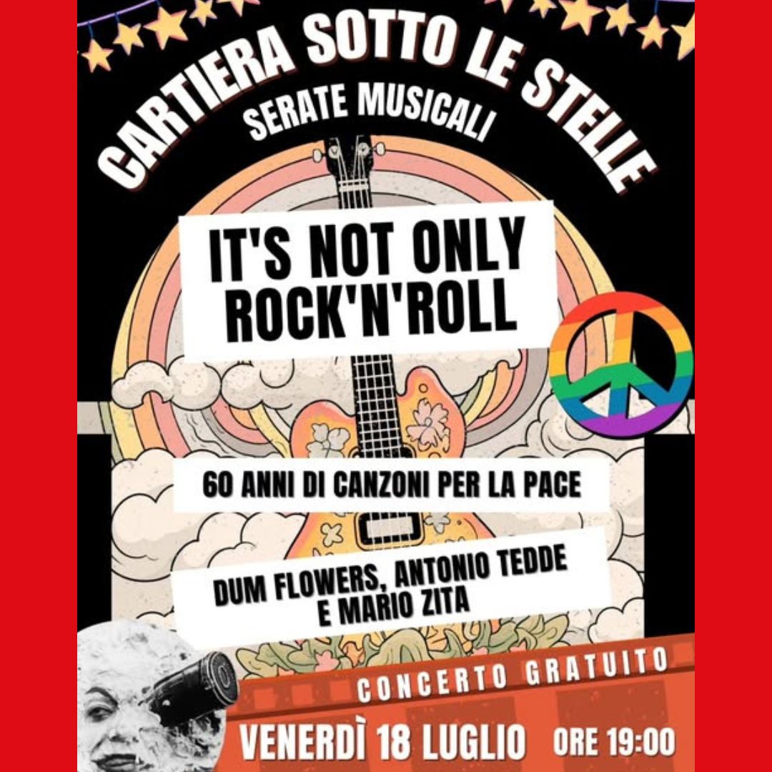 CARTIERA SOTTO LE STELLE  – It's Not Only Rock’n’Roll