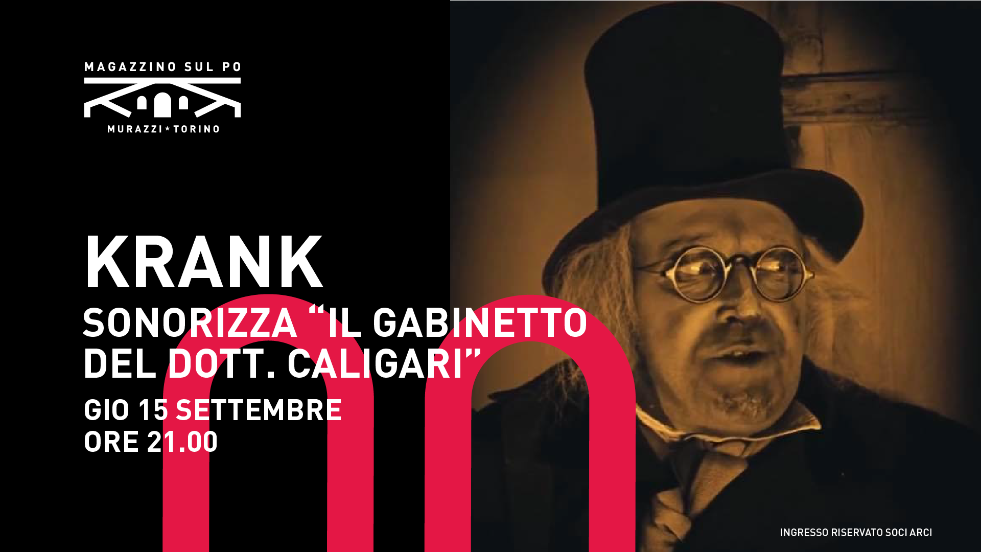 KRANK sonorizza "IL GABINETTO DEL DOTT. CALIGARI"