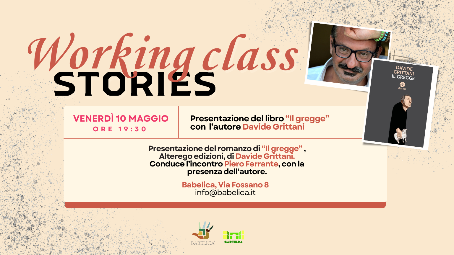Il Gregge di Davide Grittani – presentazione con l’autore