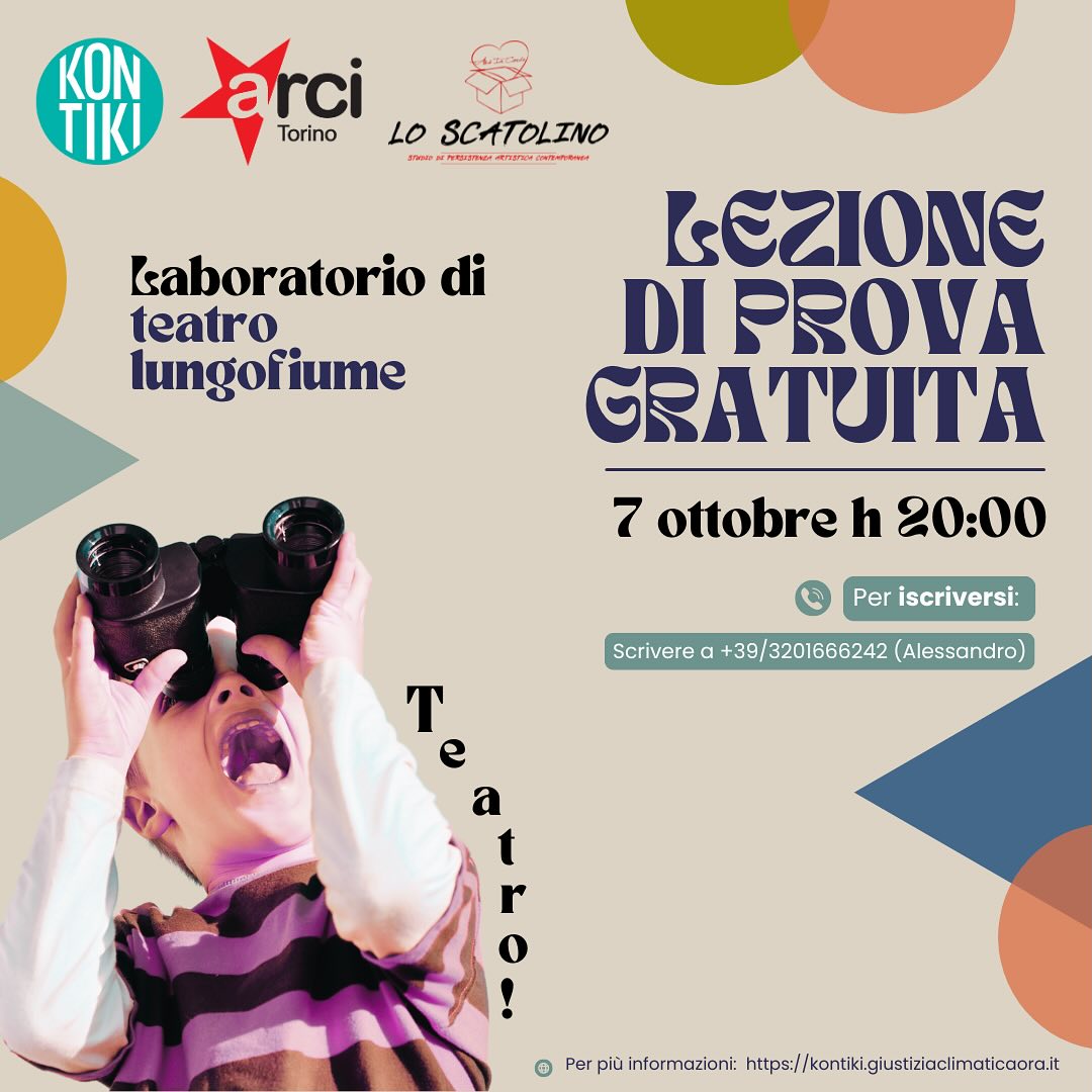 Lezione di Prova Gratuita di Teatro
