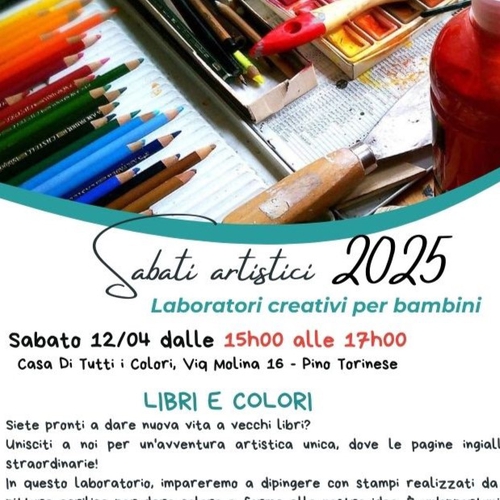 Sabati Artistici 2025 - associazione Di Tutti i Colori