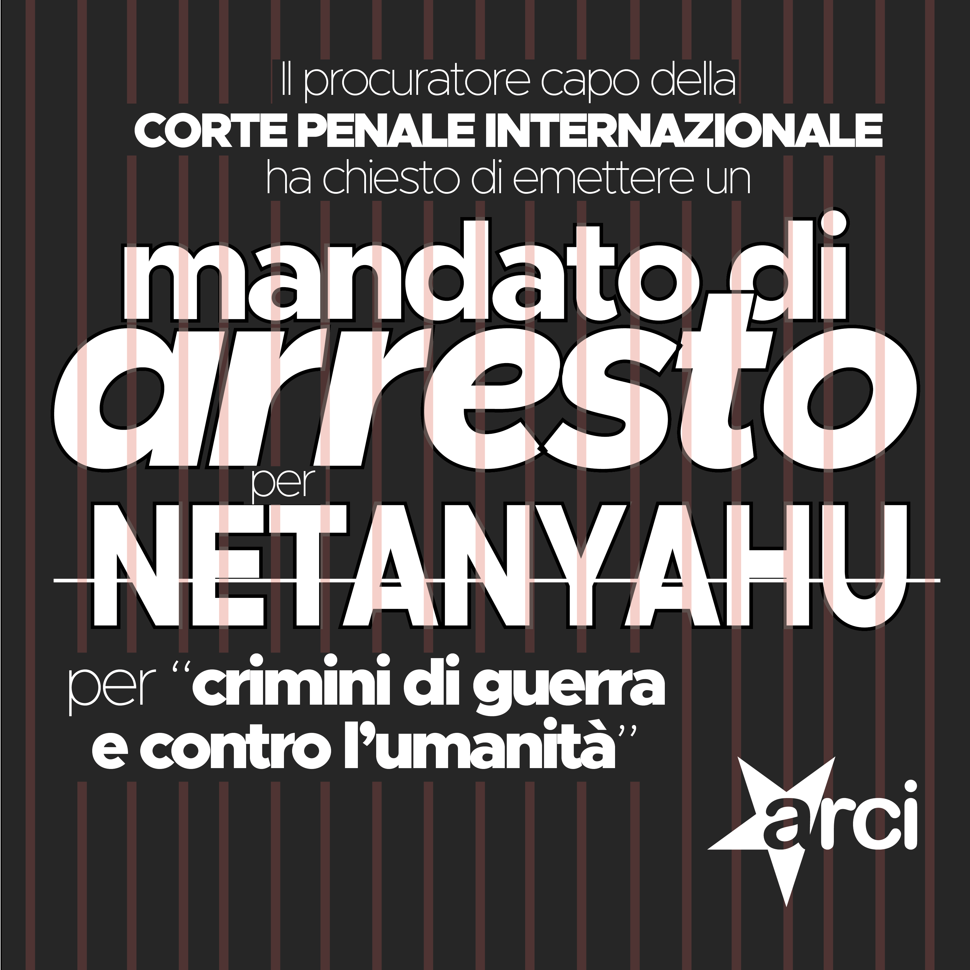 Mandato d’arresto per Netanyahu per crimini di guerra contro l'umanità