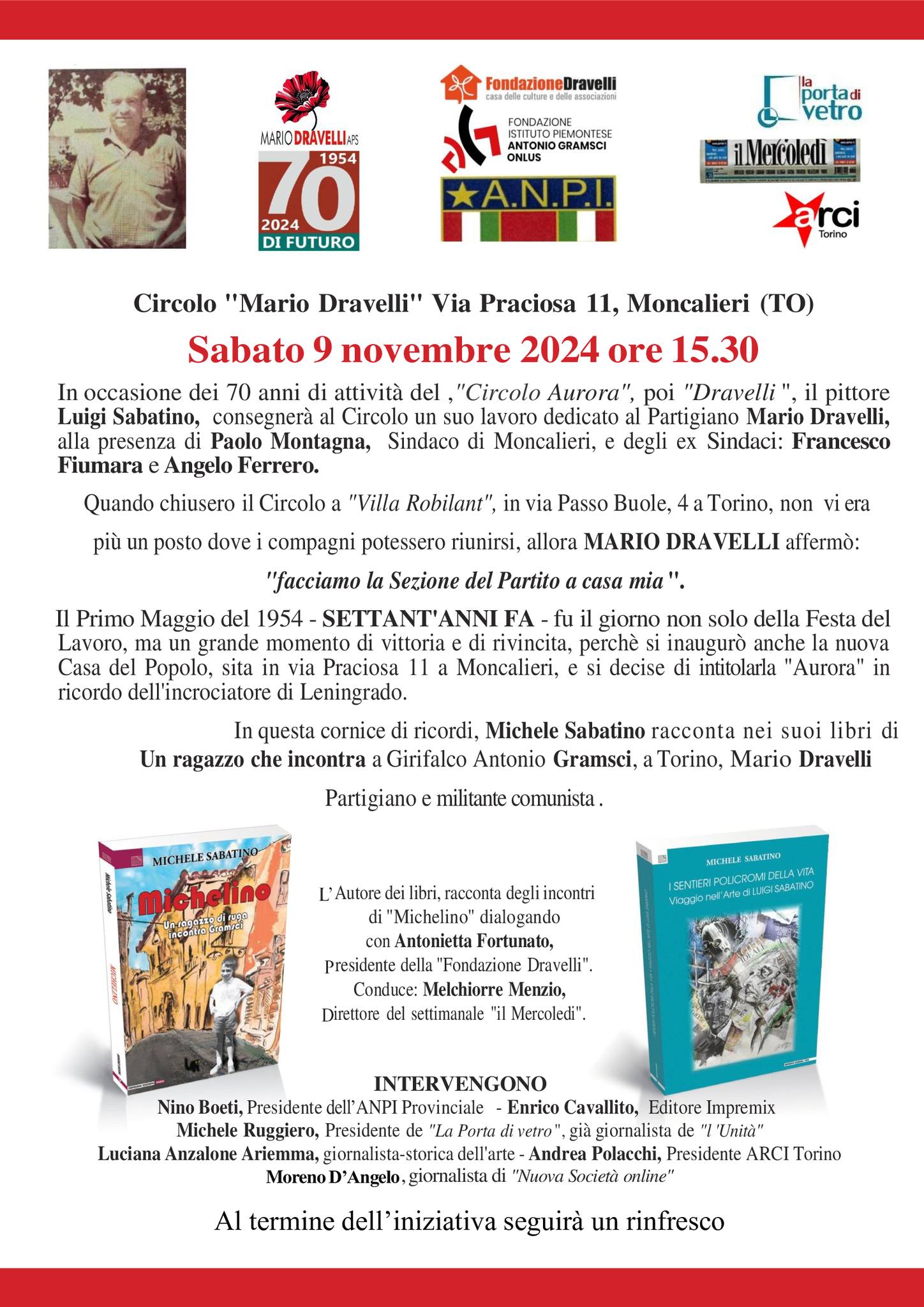 Presentazione libro di Michele Sabatino