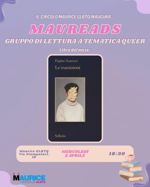 MAUREADS: IL NOSTRO GRUPPO DI LETTURA A TEMATICA QUEER!