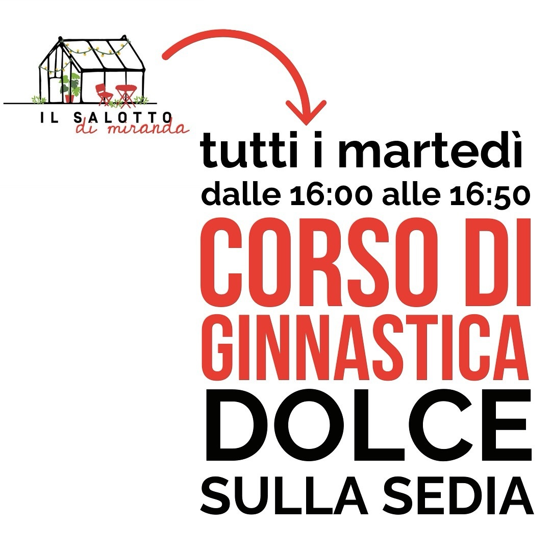 CORSO DI GINNASTICA DOLCE sulla SEDIA