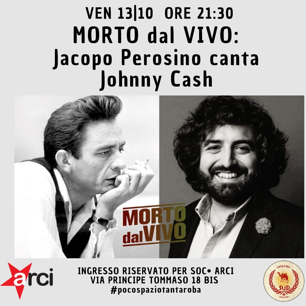 Morto dal vivo Jacopo Perosino canta Johnny Cash 