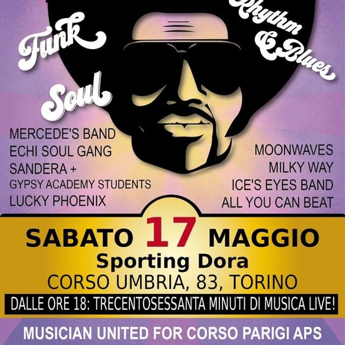MOTOWN SOUND NIGHT - Musician united for Corso Parigi