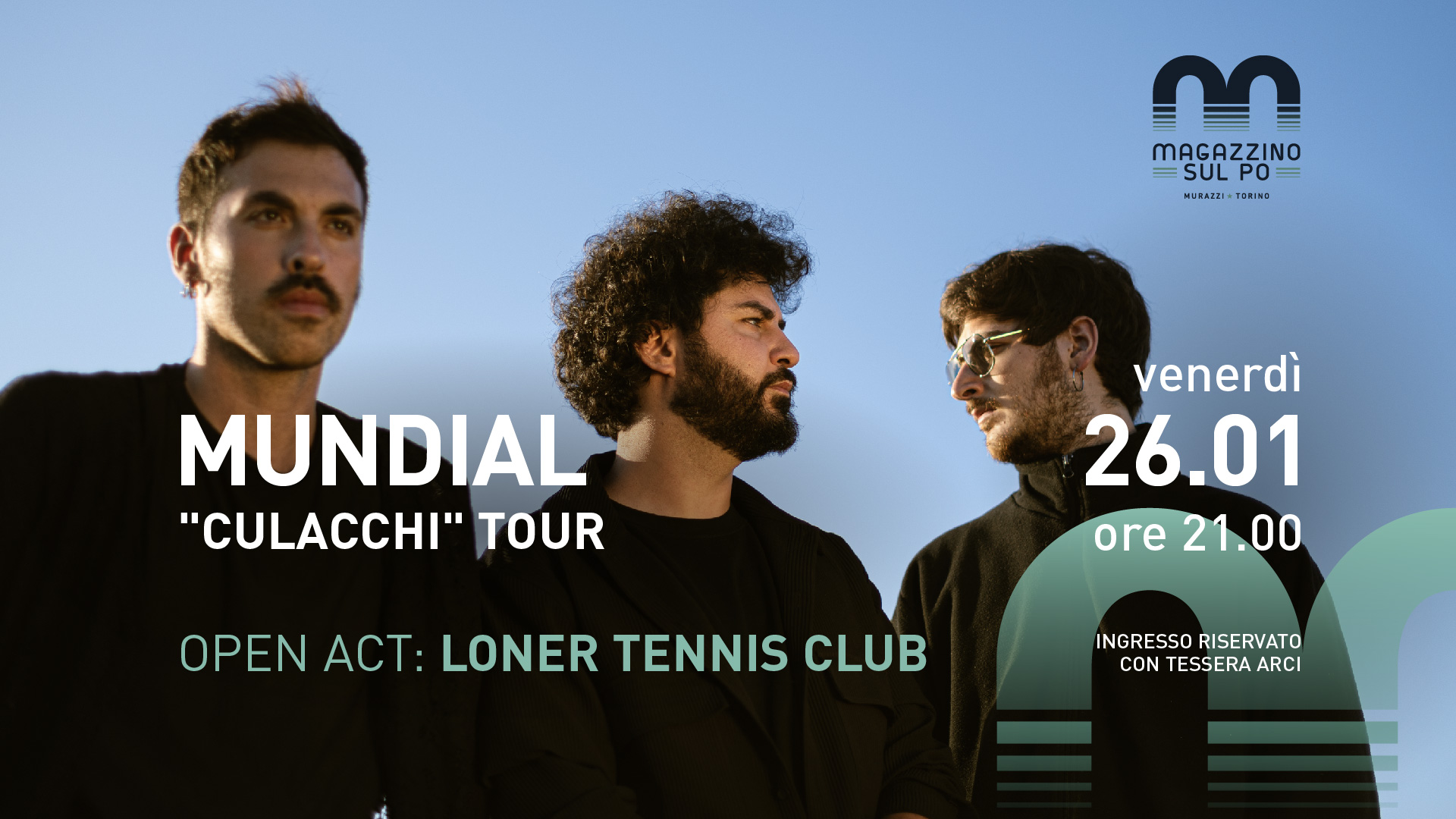 Mundial “Culacchi” Tour | open act: Loner Tennis Club
