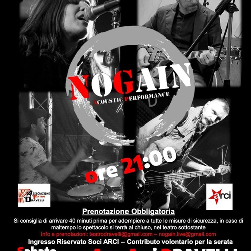 No Gain - Concerto acustico in cortile